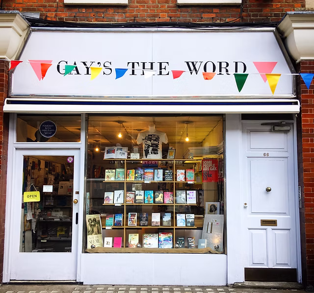 Gay's the word bookshop