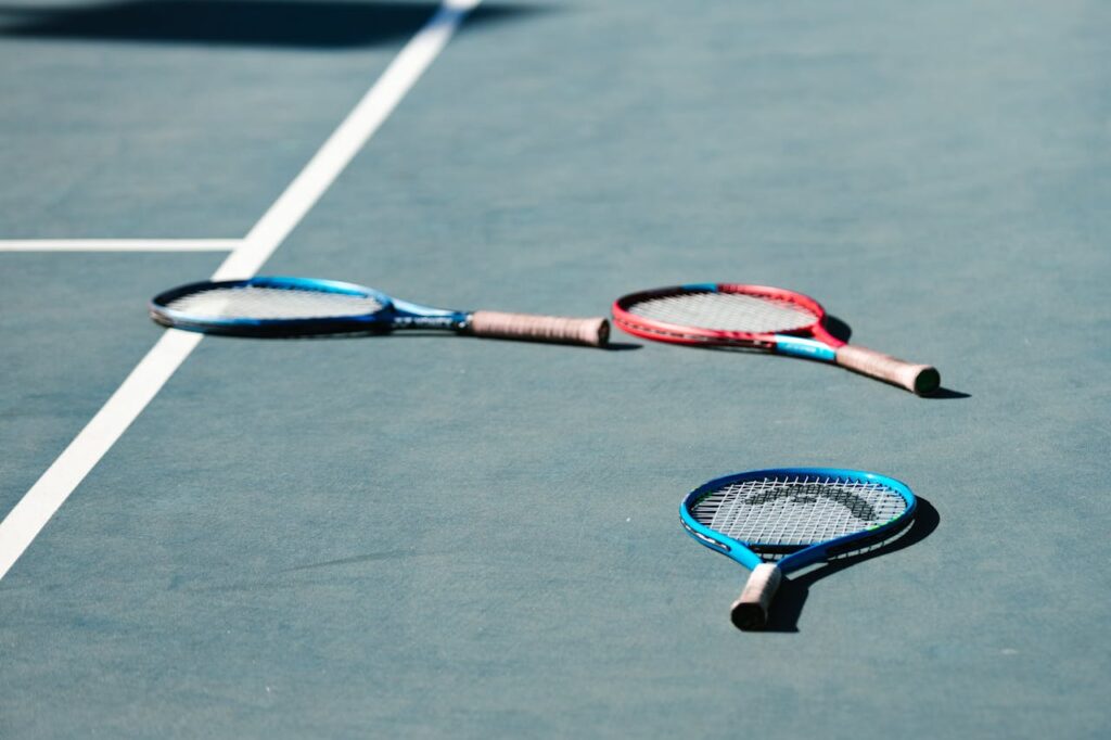 Barclays Free Park Tennis session