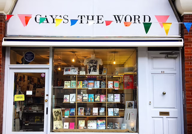 Gay's the word bookshop